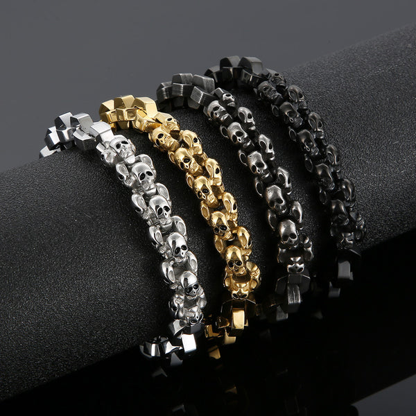 Electroplated Titanium Steel Bracelet Alternate View
