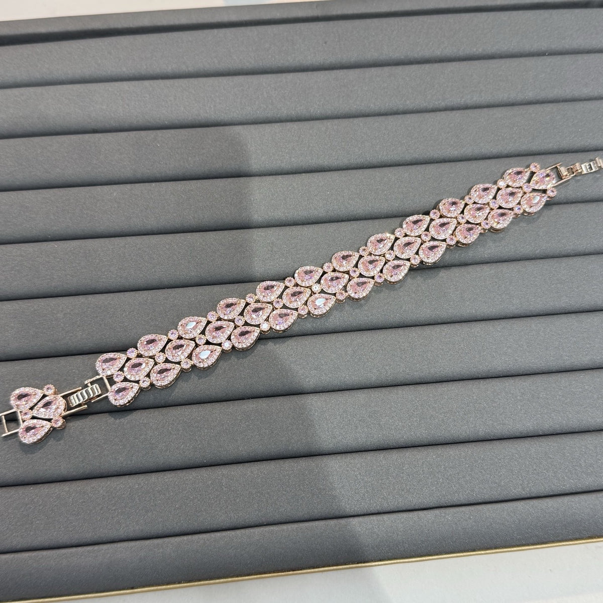 Water Drop Shape Full of Zirconia, Temperament, High-End Luxury Necklace jewellery Set