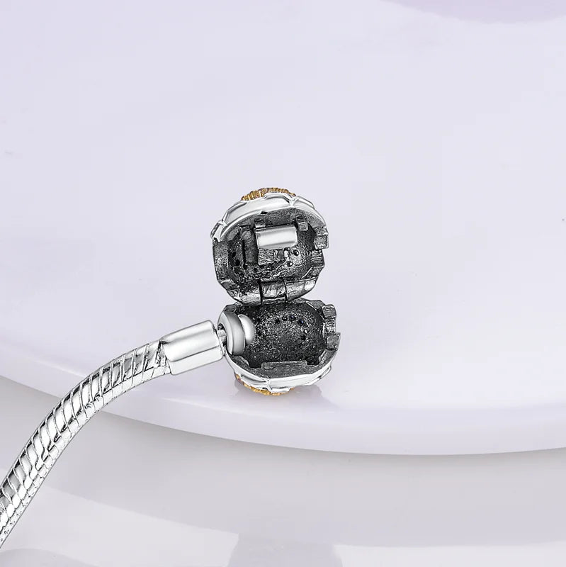 Bracelet Silver 925 Original Star Moon Sun Four Leaf Clover Green Zircon Bracelets Jewellery.