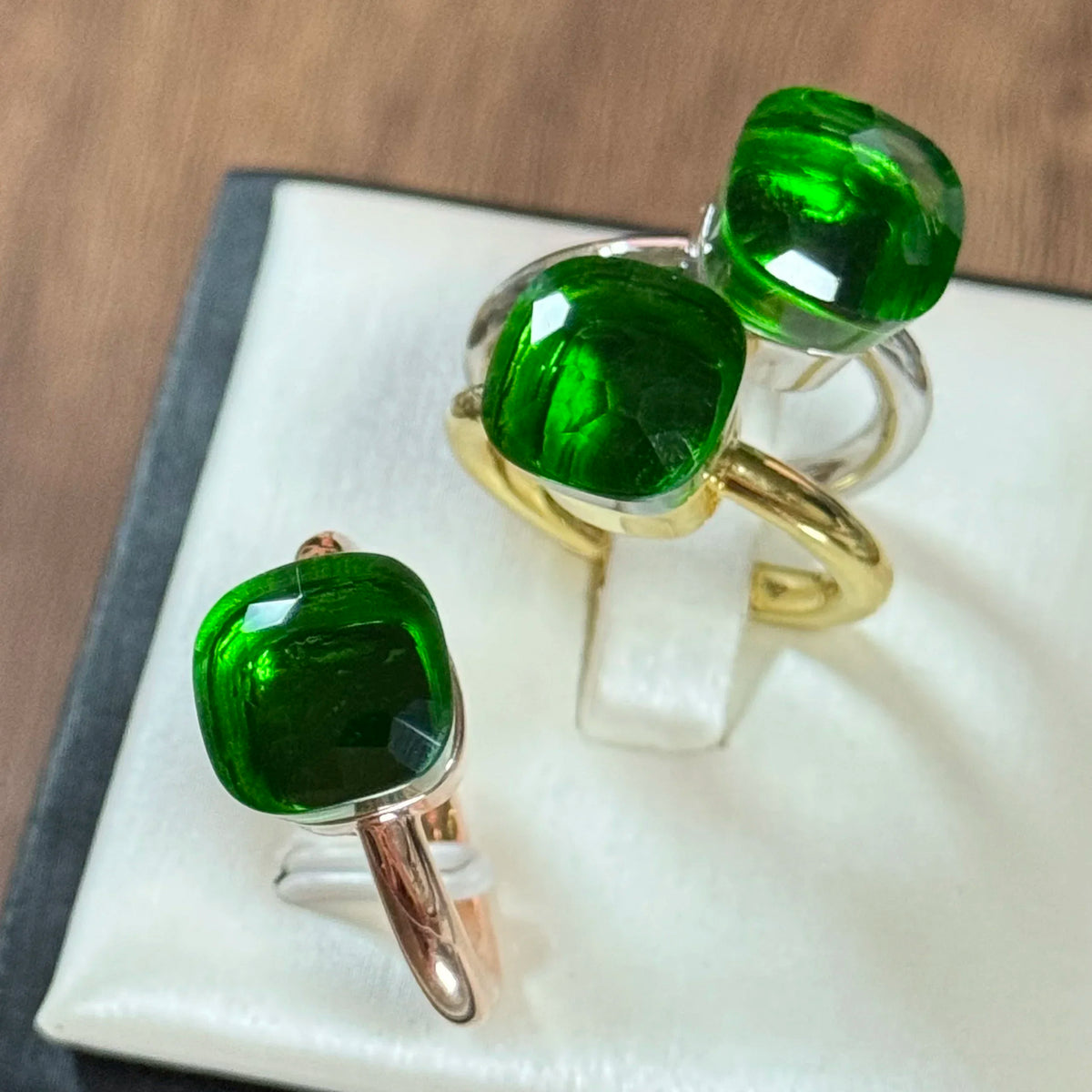 Classic Ring Stacking Mixed Color Crystal Ring 33 Colors Candy Style Ring Jewellery Gift.
