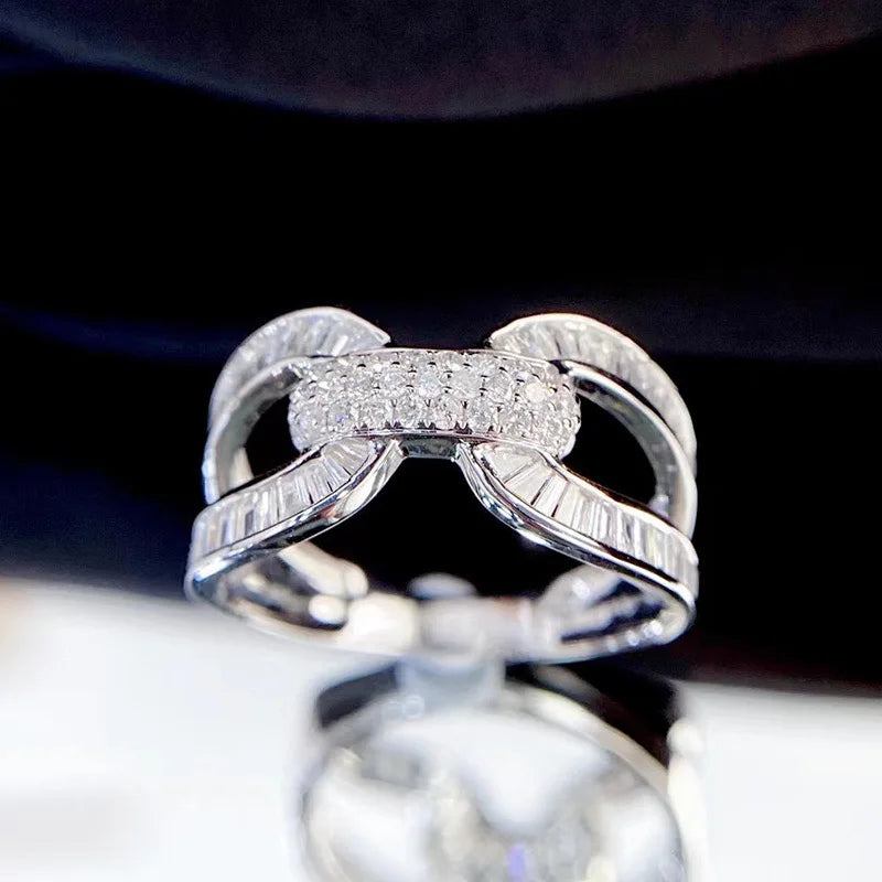 Creative Design Wedding Ring Accessories Engagement Female jewellery.