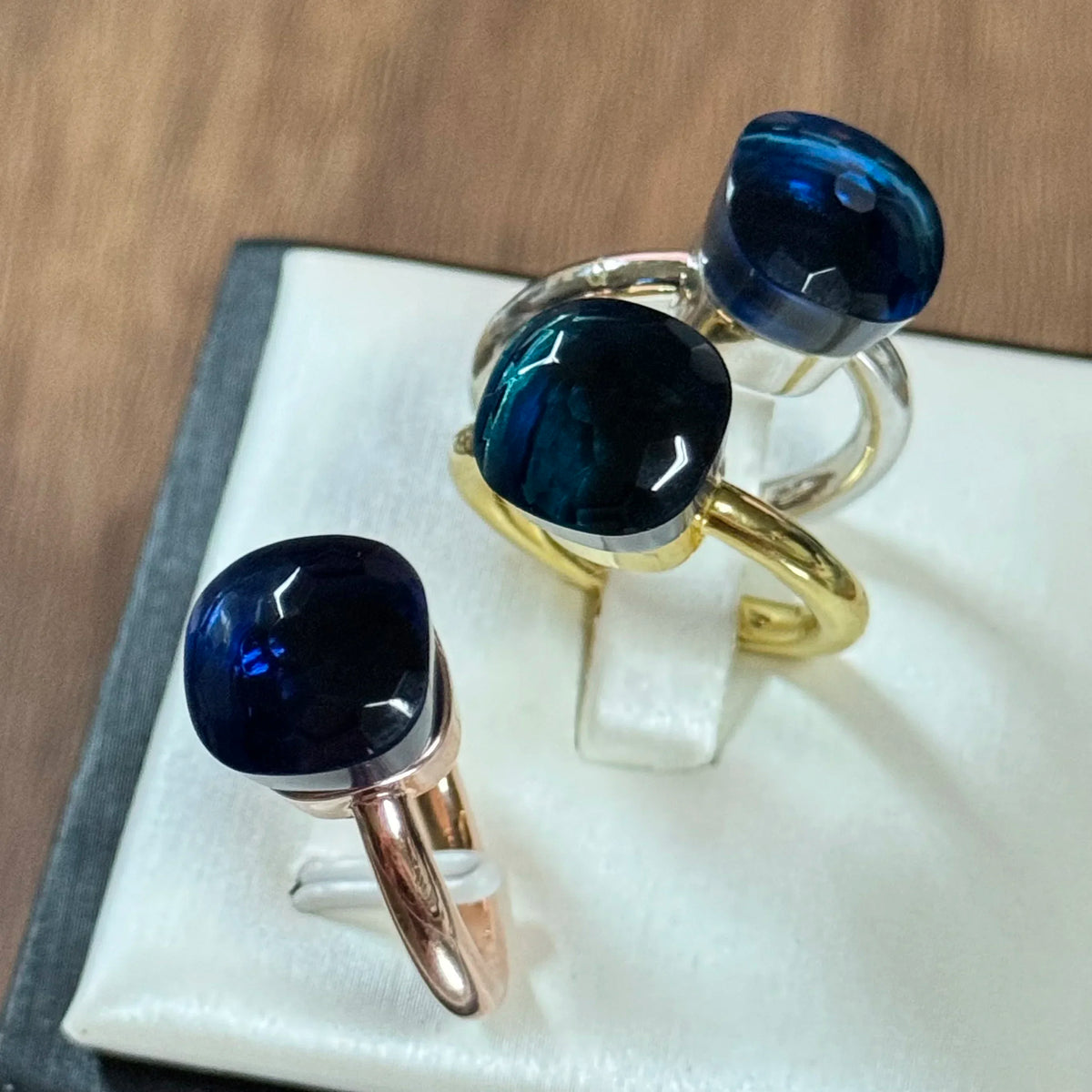 Classic Ring Stacking Mixed Color Crystal Ring 33 Colors Candy Style Ring Jewellery Gift.