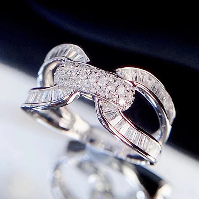 Creative Design Wedding Ring Accessories Engagement Female jewellery.