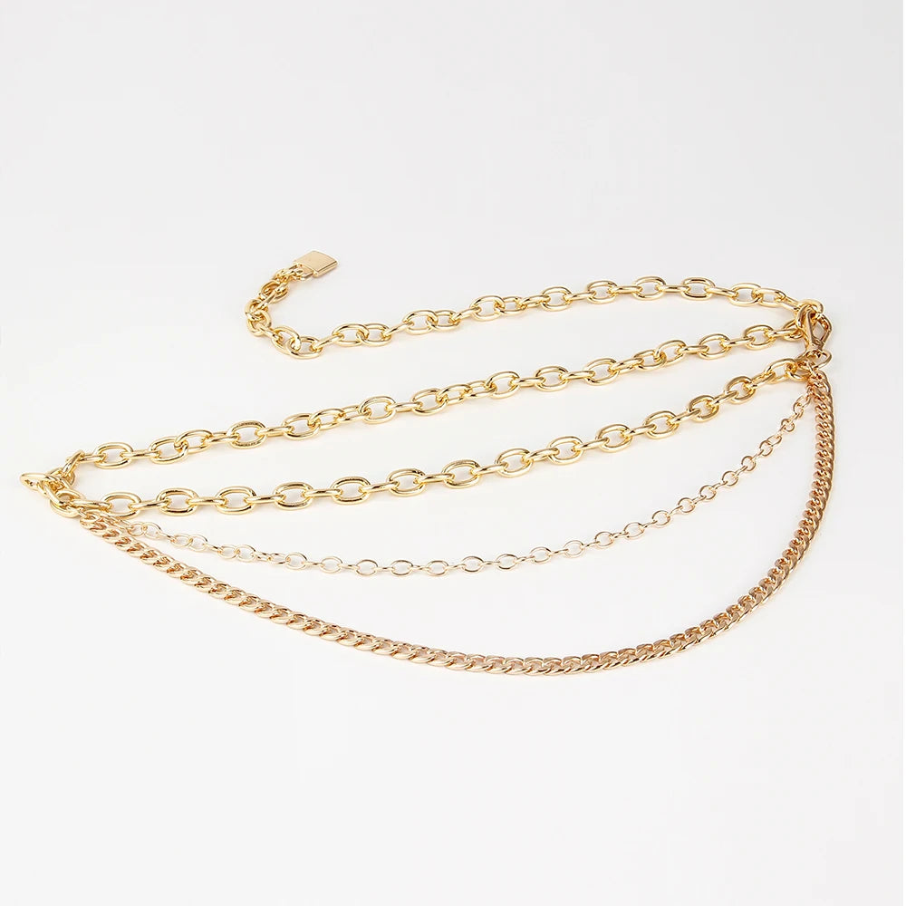 Summer Body Jewelry Hip Hop Punk Jewelry belt