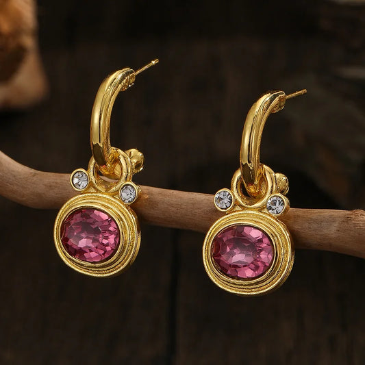Creative Gorgeous Shiny Niche Design Earrings.