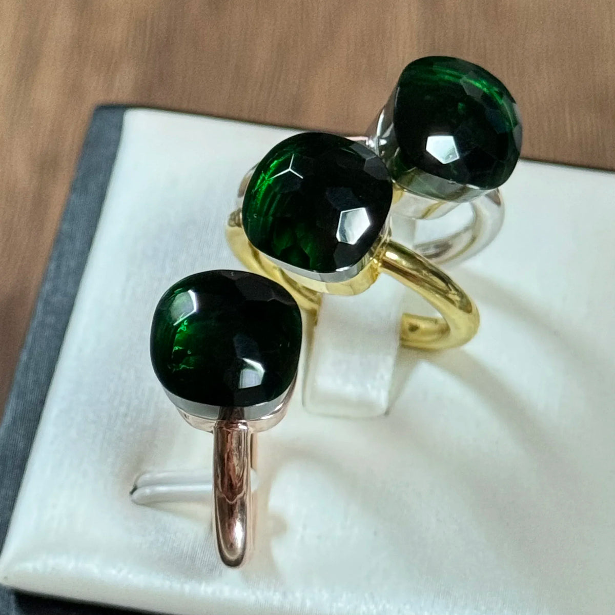 Classic Ring Stacking Mixed Color Crystal Ring 33 Colors Candy Style Ring Jewellery Gift.
