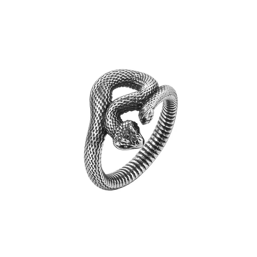 316L Stainless Steel Simple Rings For Men Square Band Flat Ring Charm Jewellery