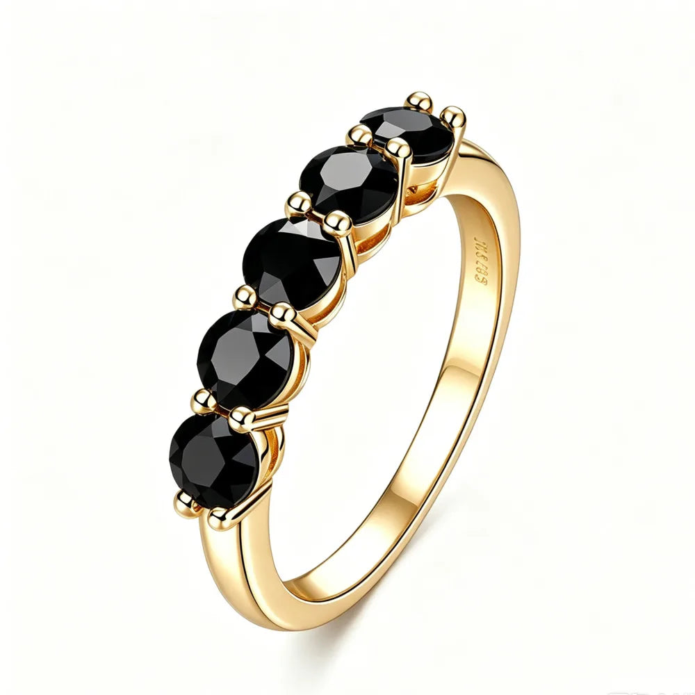 925 Sterling Silver Half Eternity Ring Round Cut D VVS1 Multi Color Moissanite Stackable Fine Jewellery.
