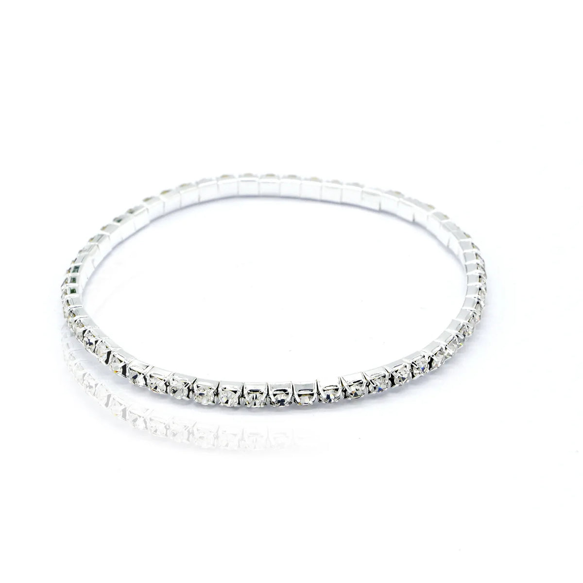 Fashion Rhinestone Anklet Multi-layer Crystal Elastic Chain Ankle Bracelet Jewellery.