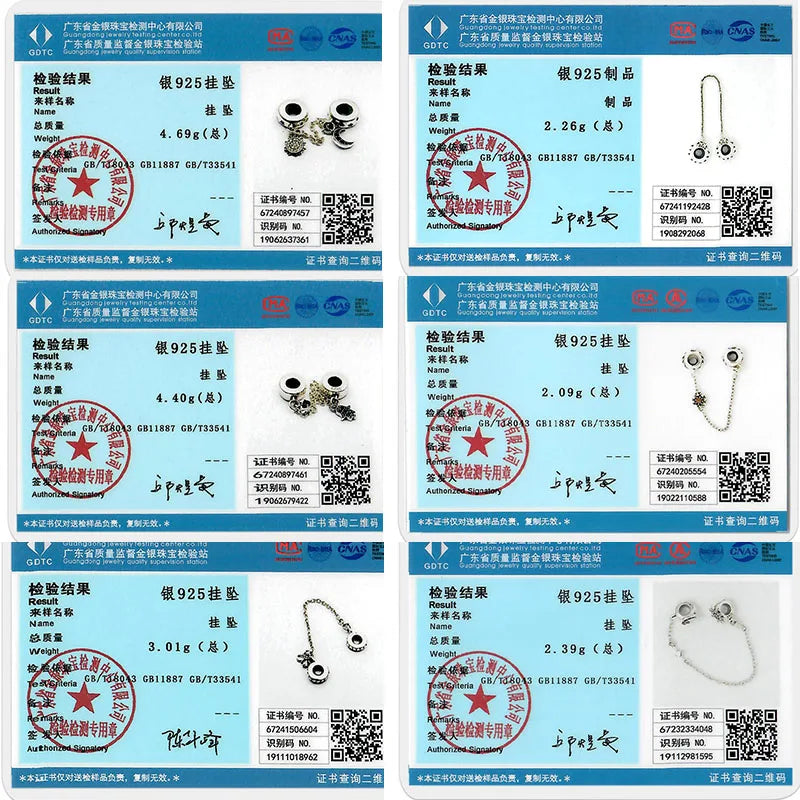 Safety Chain Fit Original 925 Sterling Silver Beads Moon Star Butterfly Heart shaped Jewellery Gift.