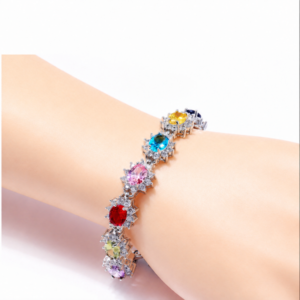 Fashion bracelet Zircon ladies Crystal jewellery. Alternate View
