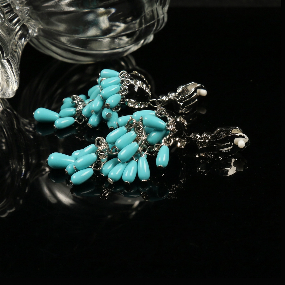 Earrings photo with FAIRY KISS text removed