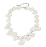 Exaggerated Acrylic  Big Ball Beads Necklace Clavicle Chain Jewellery.