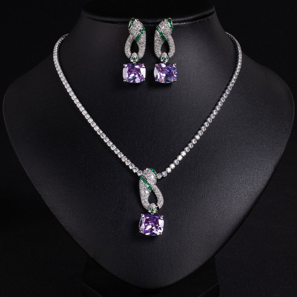 Cross-Border Exclusive Niche Design Snake-Shaped Pendant Necklace European and American Ins Exaggerated High-End Small Snake Zircon Necklace