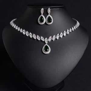 Green white suit (ear needle)