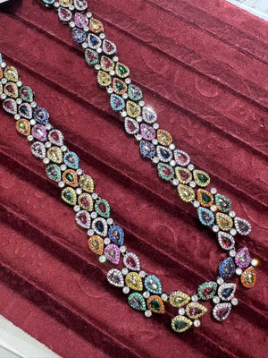 Mixed color necklace
