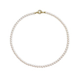 Imitation Pearl Crystal Pearl Necklace, Luxury jewellery.