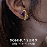 Bao Guo Li Vintage Replica Ring European and American Vintage Court Style Ring Niche Design