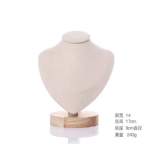 Solid Wood Figure Trumpet Beige