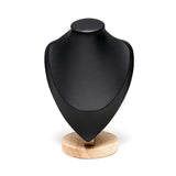 Solid Wood Figure Neck Display Stand Necklace Display Stand Jewelry Display Stand Jewelry Jewelry Storage Stand
