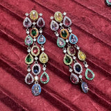 Water Drop Shape Full of Zirconia, Temperament, High-End Luxury  Necklace jewellery Set