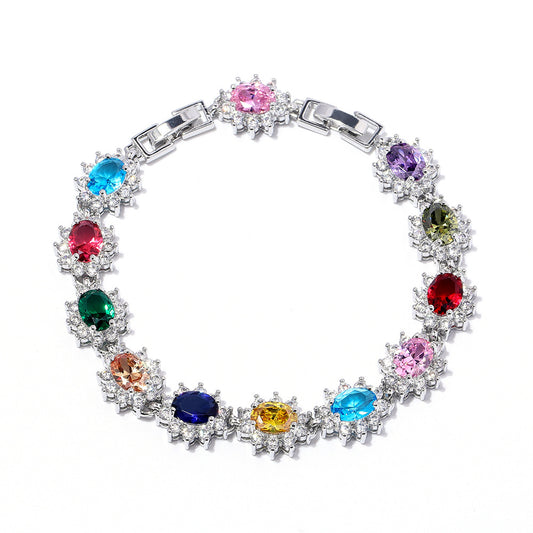 Fashion bracelet Zircon ladies Crystal jewellery.