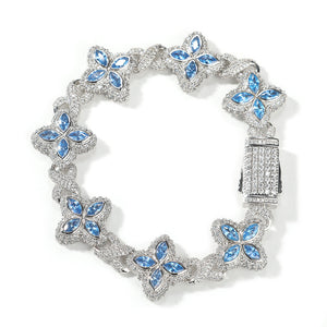 Silver aquamarine