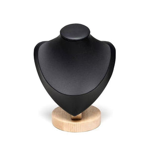 Solid Wood Portrait Trumpet Black Leather