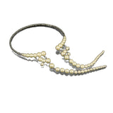 Light Luxury Exquisite Pearl Necklace Fashionable Elegant Neck Chain Design  Open Clavicle Chain.