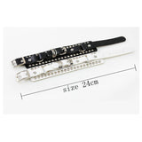 Black White Leather Wristband Bracelet Cuff Bracelets,  Rivet Stud Bangle Jewellery.
