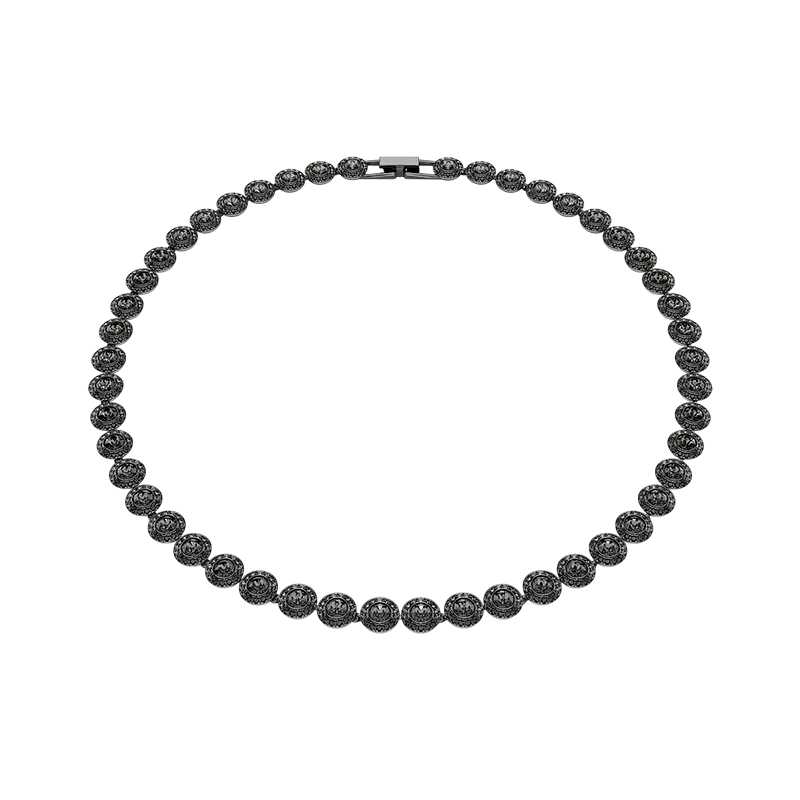Light luxury jewelry set includes multiple elements necklace bracelet earrings set with a variety of styles to match