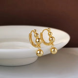 925 Sterling Silver Earrings Simple Fashionable Unique Design.