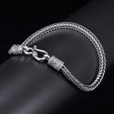 925 Silver Bracelet  Men Classics Fine Jewellery Chain Gifts.