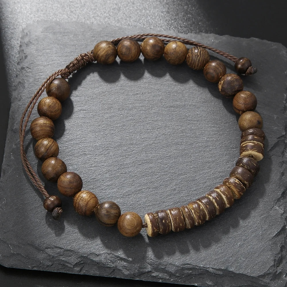 Imitation Natural  Blue Stone Bead Bracelet Fashion Men Summer Jewellery.