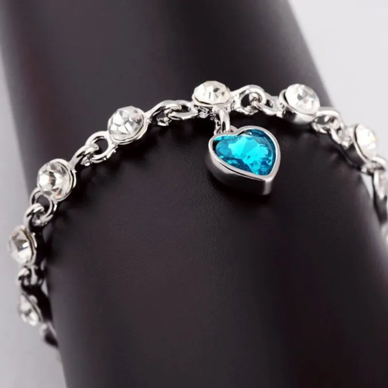High-quality Crystal Romantic Love Bracelet