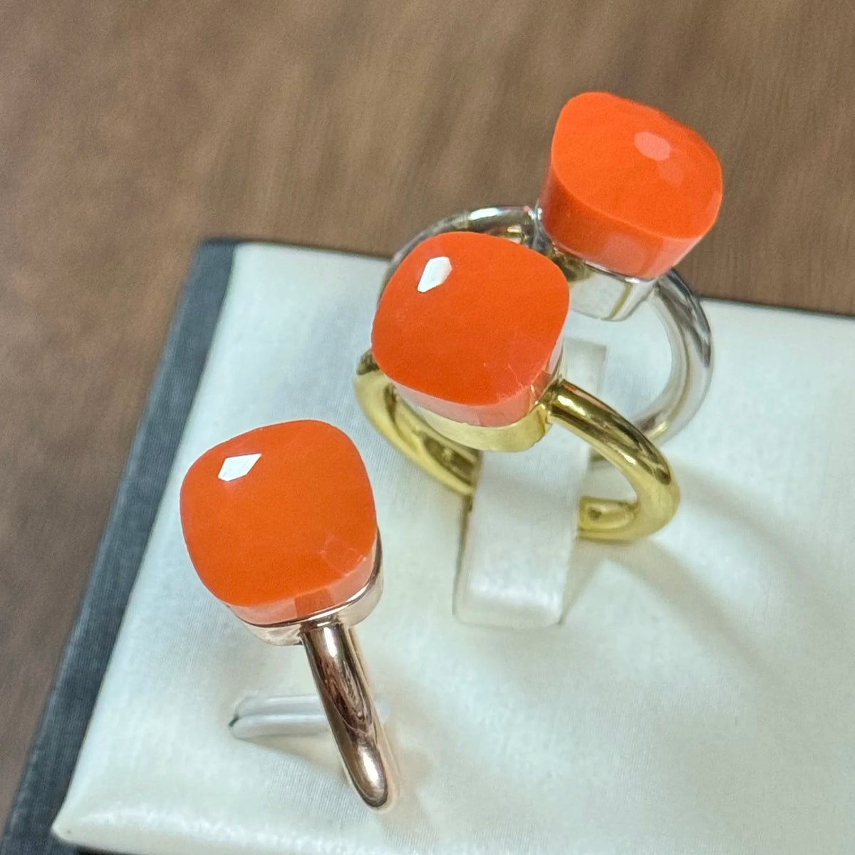 Classic Ring Stacking Mixed Color Crystal Ring 33 Colors Candy Style Ring Jewellery Gift.