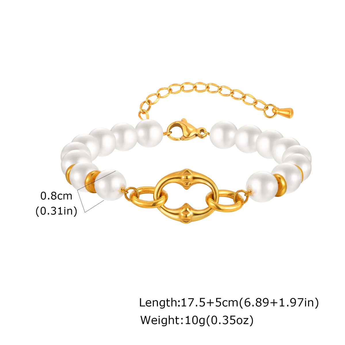 Chunky Bold Bracelets, Stainless Steel, Bracelet Gold Plated Tarnish Free.