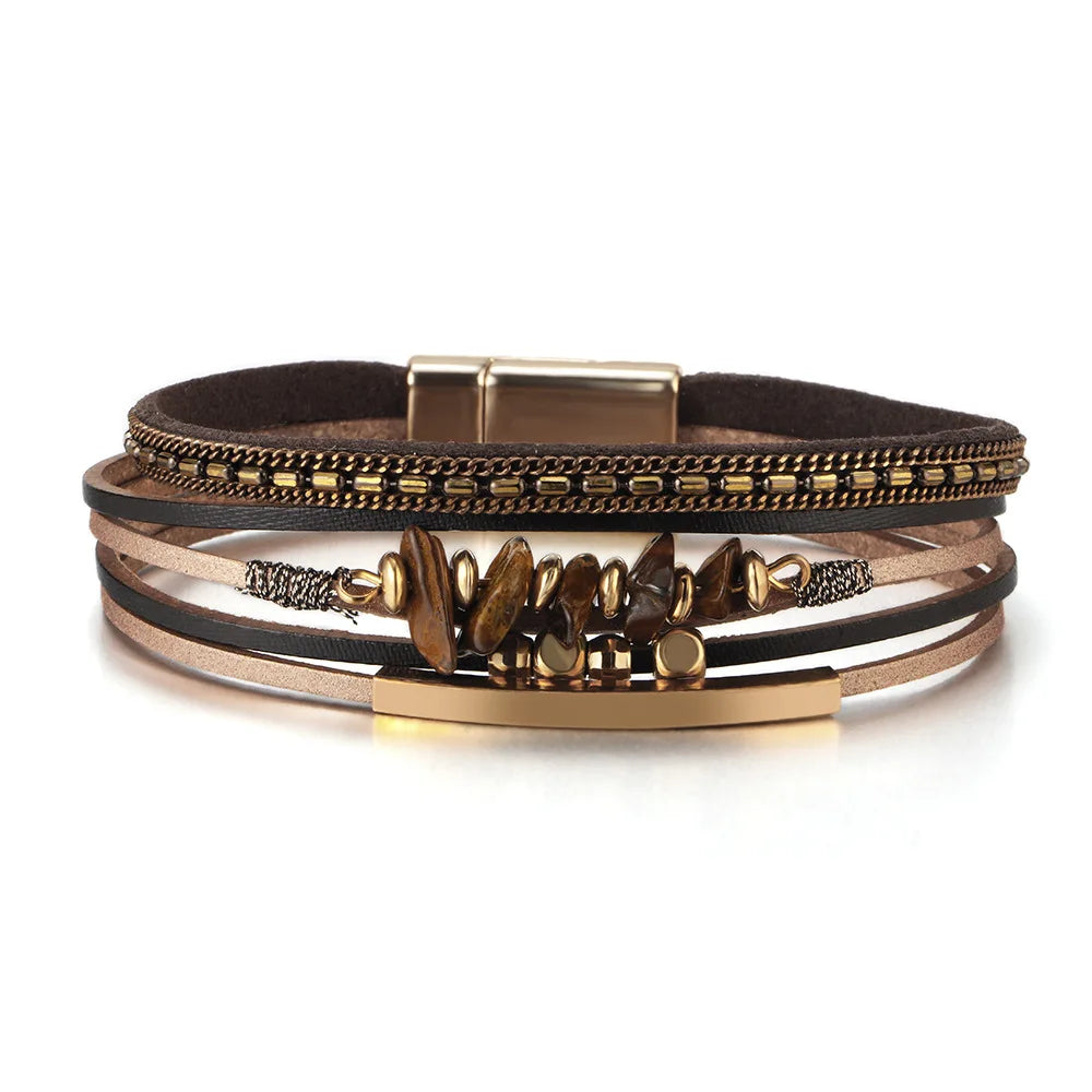 Fashion Adjustable Open Bangles Ladies' Mother's Day Valentine's Day Wedding Couple Birthday Gift Friendship Bracelet