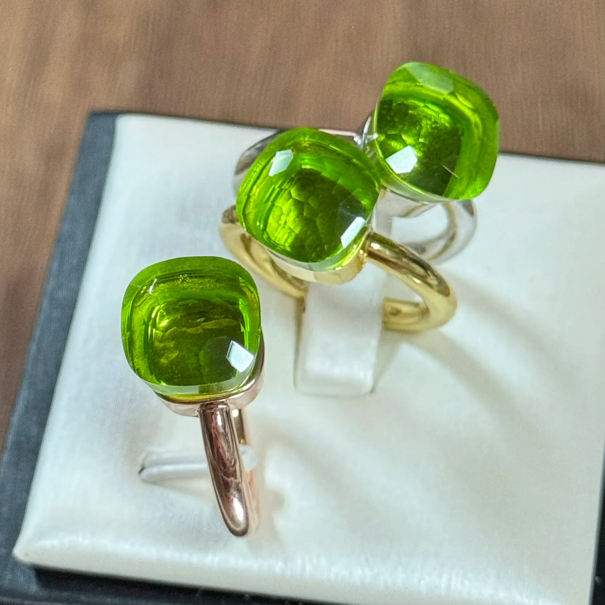 Classic Ring Stacking Mixed Color Crystal Ring 33 Colors Candy Style Ring Jewellery Gift.