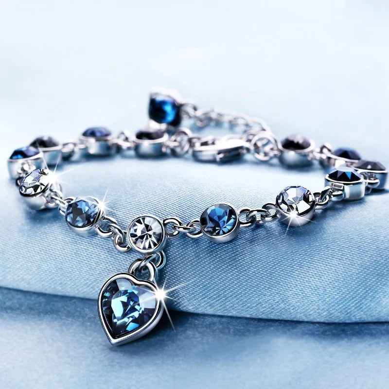 High-quality Crystal Romantic Love Bracelet