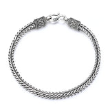 925 Silver Bracelet  Men Classics Fine Jewellery Chain Gifts.