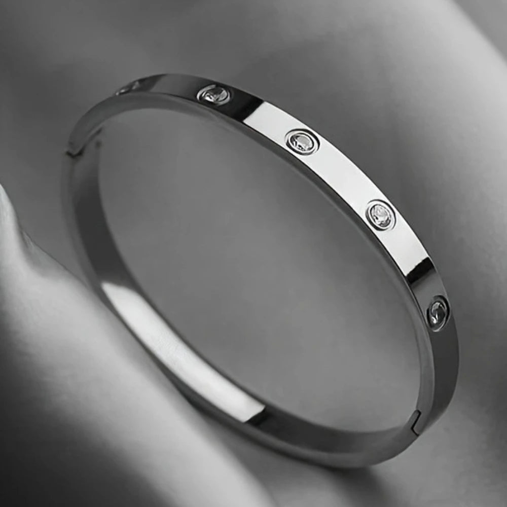 Fashion Adjustable Open Bangles Ladies' Mother's Day Valentine's Day Wedding Couple Birthday Gift Friendship Bracelet