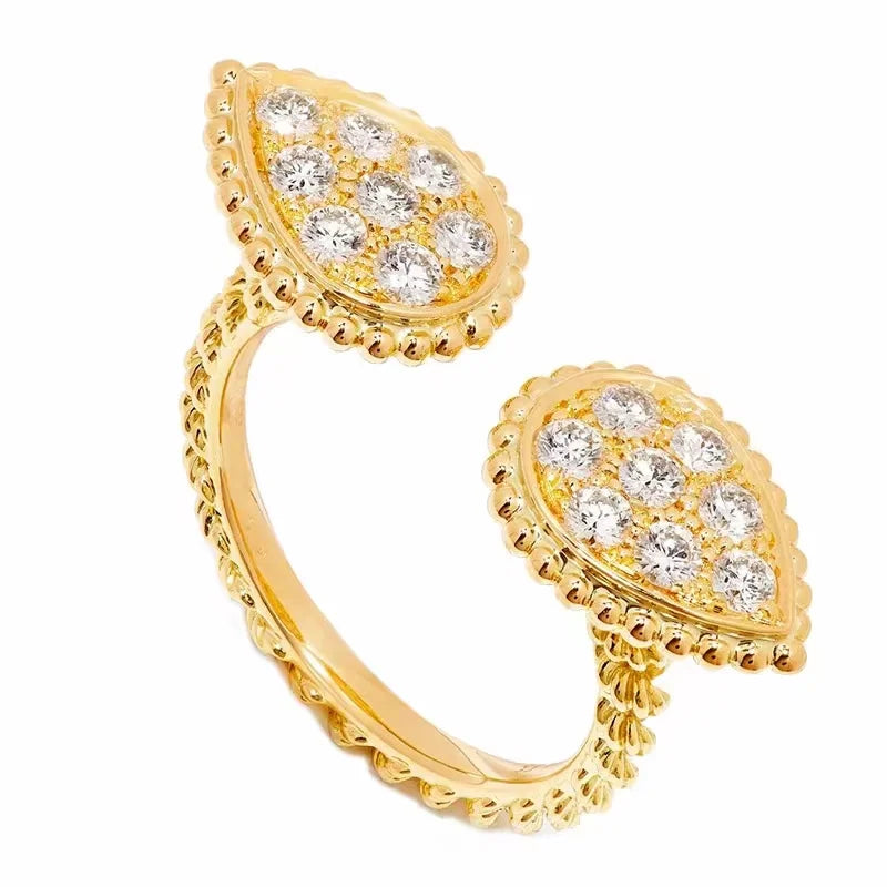 Detachable Double Eyes Earrings Women Jewelry.
