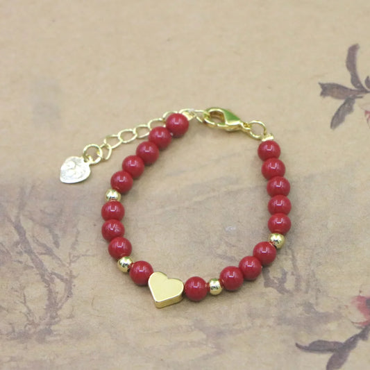 Lovely Natural Stone Bead Bracelet Lobster Clasp Accessories Gift Jewellery.