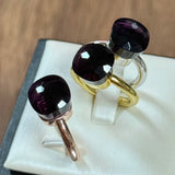 Classic Ring Stacking Mixed Color Crystal Ring 33 Colors Candy Style Ring Jewellery Gift.