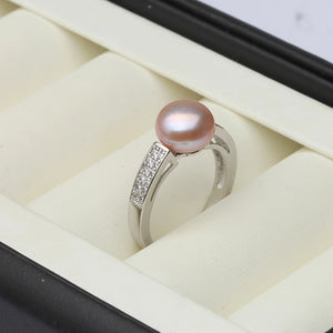 purple pearl ring