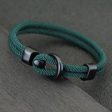 Fashion Rope Bracelet Men Double Layer Bracelet  Accessories.