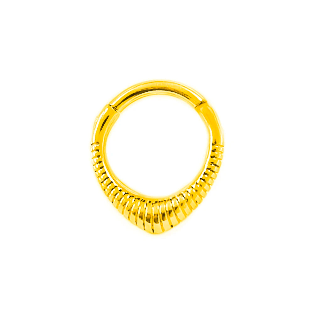 Water Drop Septum Piercing Nose Ring Clicker Cubic Zirconia Cartilage Dailly Earrings.