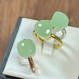 Classic Ring Stacking Mixed Color Crystal Ring 33 Colors Candy Style Ring Jewellery Gift.