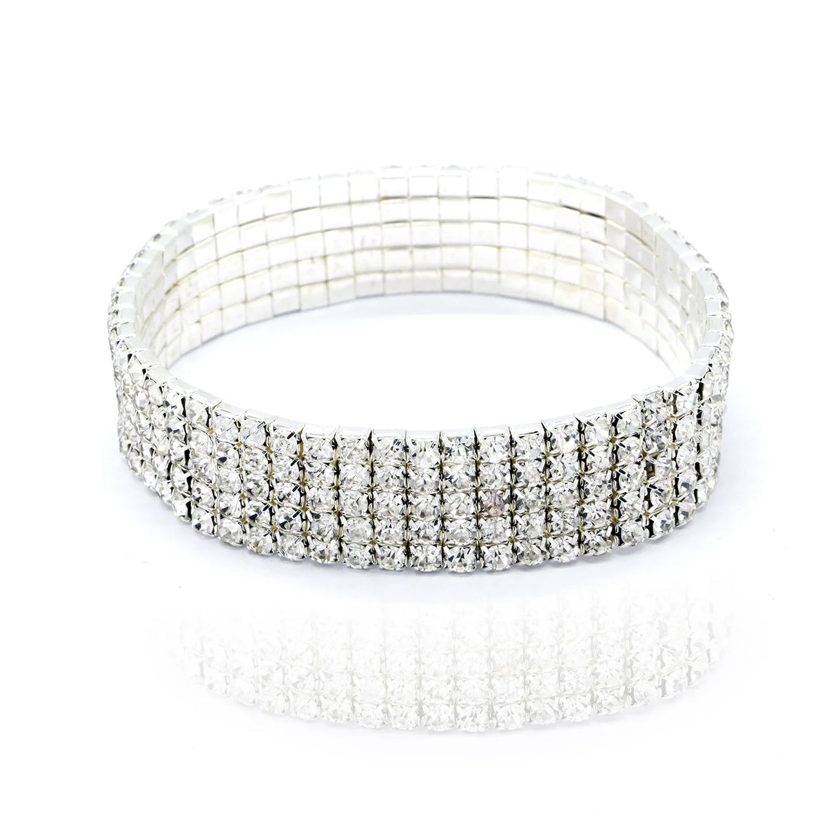 Fashion Rhinestone  Anklet Multi-layer Crystal Elastic Chain Ankle Bracelet Jewellery.